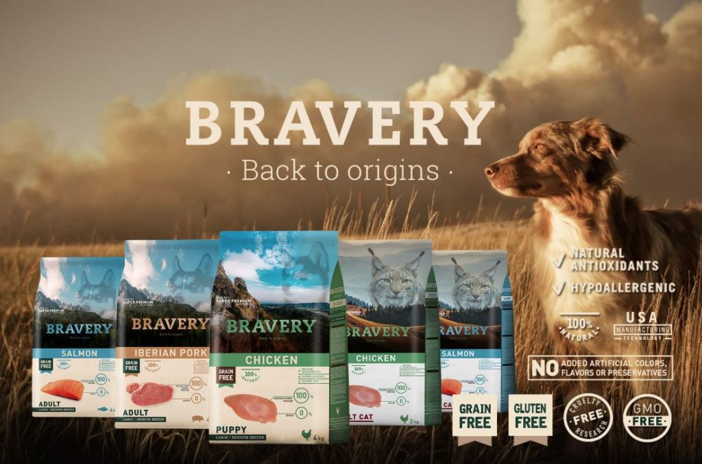 Braveness dog food shop