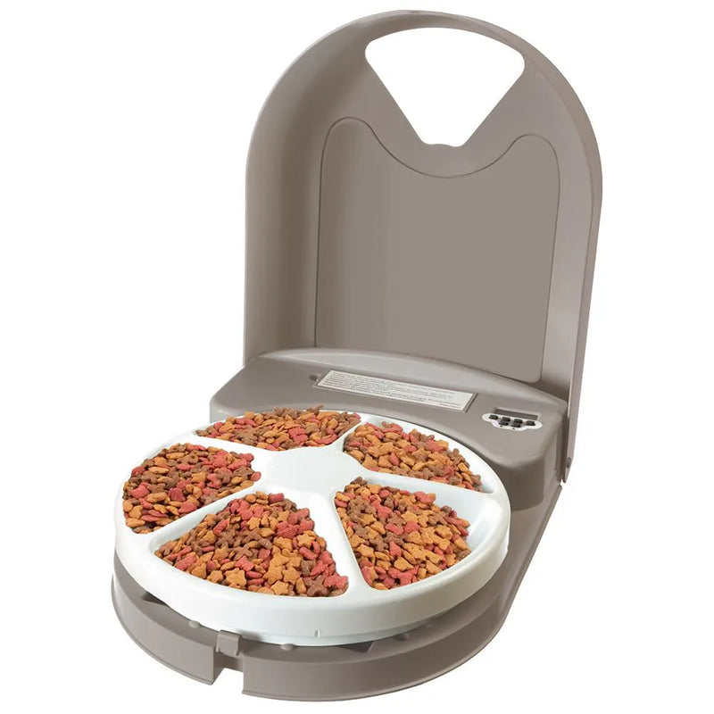 Petsafe Eatwell 5 Meal Pet Feeder, Auto feeder, Cat and Dog Feeder, Five Meal Feeder, Pet Essentials Warheouse