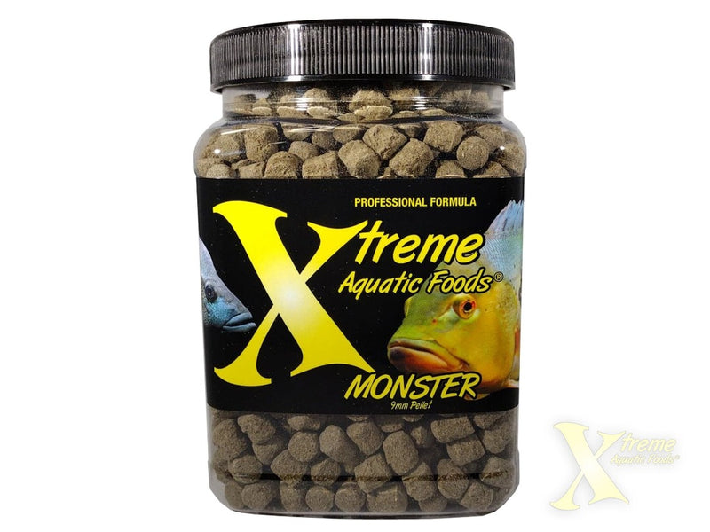 Xtreme Monster Pellet 9mm pellets, american cichlid food, pet essentials warehouse