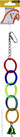Avi One Parrot Toy Acrylic 5 Rings with Bell Bird Toy, Avi One, Bird Toys, Pet Essentials Warehouse.