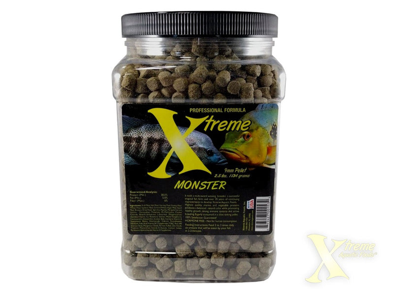 Xtreme Monster Pellet 1134g bottle, pet essentials warehouse