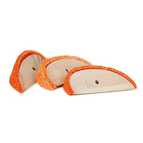 Pipsqueak Orange Wood Slices, Small Pet Chew, Small Pet Dental Chew, Pet Essentials Warehouse