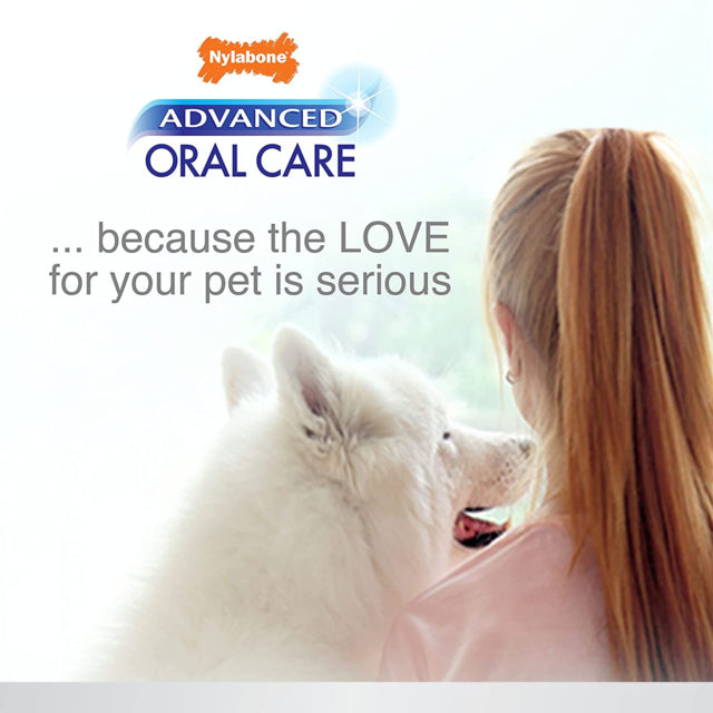 Nylabone Advanced Oral Care Toothpaste, Pet toothpaste, Peanut flavor, Pet Essentials Warehouse, Poster
