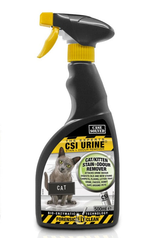 CSI Urine Stain & Odour Remover, CSI Cat Stain Remover, Enzymatic cleaner, Pet Essentials Warehouse