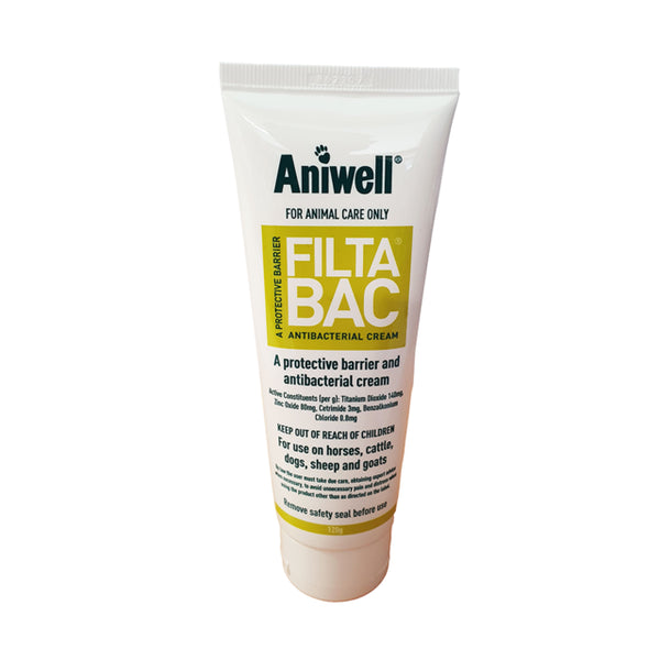 Aniwell Filtabac, Antibacterial Cream, Sunblock for pets, safe for livestock, safe for horses, Pet Essentials Warehouse
