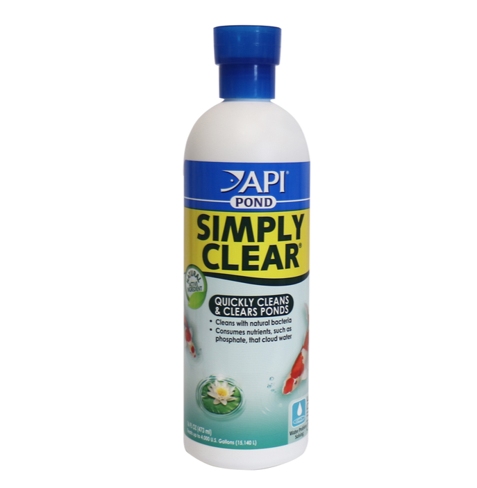 API Pond Simply Clear, Quickly cleans and clears ponds, API Pond, Pond care, Simply Clear, Pet Essentials Warehouse