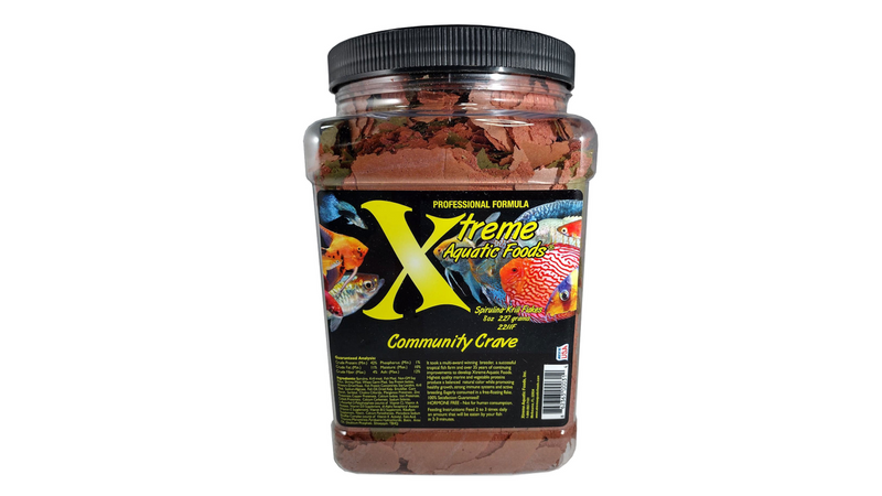 Xtreme Community Crave Flake 227g, Pet Essentials Warehouse, Xtreme Fish Flakes