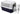 Pet carrier with a white top and dark base on a white background, Pet Essentials Warehouse, Airline Carrier