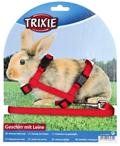 Trixie Rabbit Harness and lead set, Rabbit harness, Trixie rabbit, Walking rabbits, Harness for rabbits, Pet Essentials Warehouse