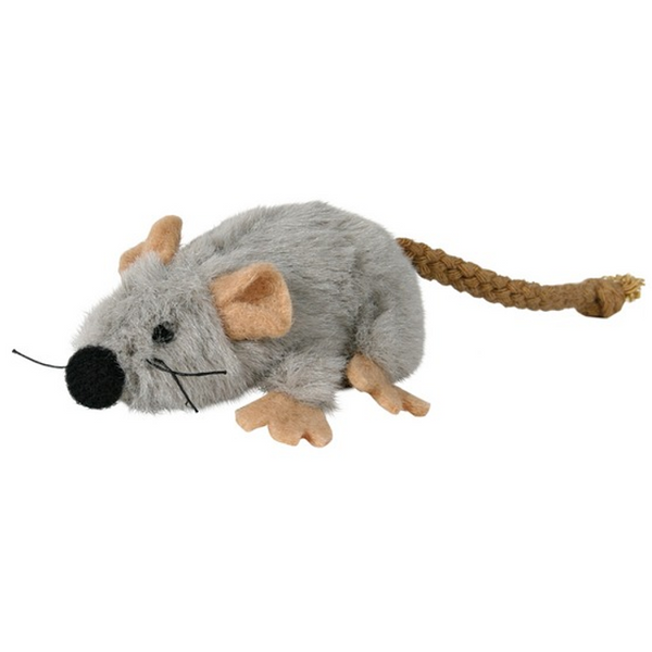 Trixie Mouse with Catnip, Grey cat mouse, Catnip cat toys, Catnip, Pet Essentials Warehouse