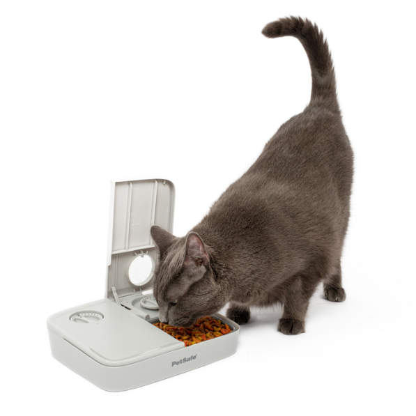 Petsafe Automatic 2 Meal Pet Feeder, Feeder for pets, Time feeder for pets, Hoilday feeder for pets, cat and dog auto feeder, Auto feeder for cats, Pet Essentials Warehouse