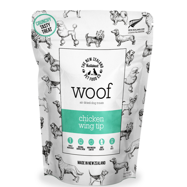 Woof Chicken Wigs, woof dog treat, chicken wig for dogs, Pet Essentials Warehouse