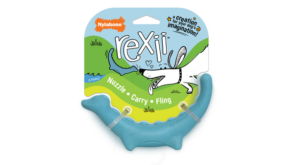 Nylabone Creative Play Rexii, Front Packaging, Pet Essentials Warehouse