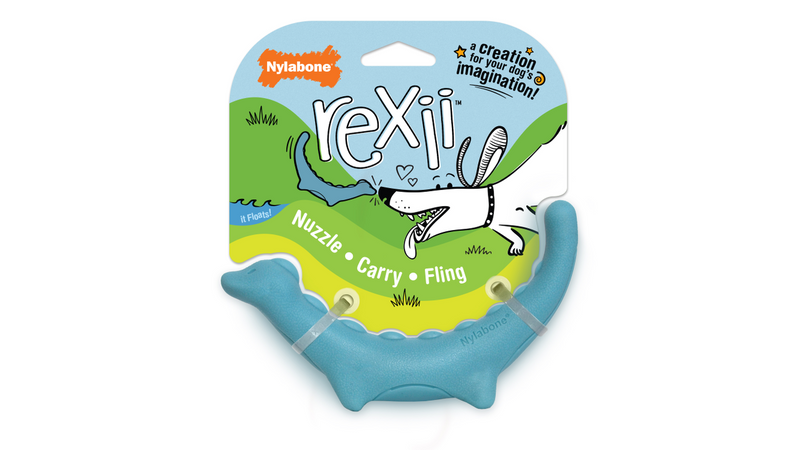 Nylabone Creative Play Rexii, Front Packaging, Pet Essentials Warehouse