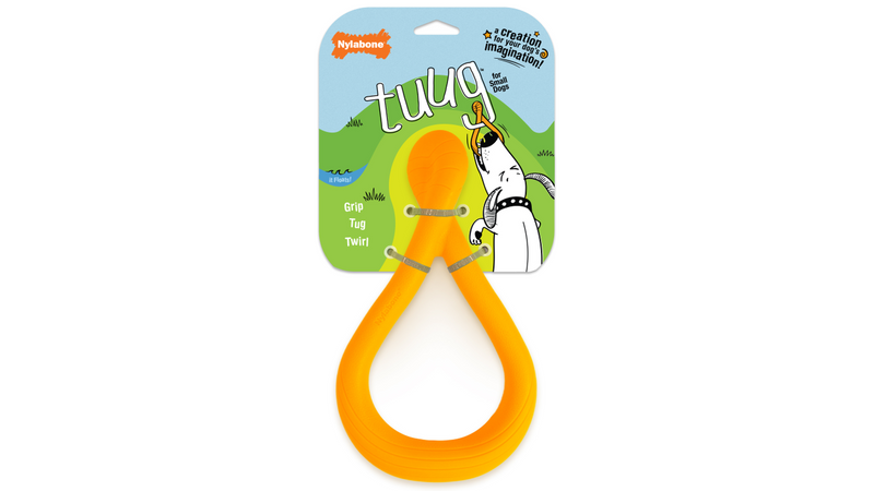 Creative Play Tuug orange small, front packaging, Pet Essentials Warehouse