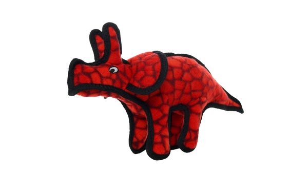 Tuffy Dinosaur Triceratops, Tuffy Dog Toys, pet essentials Warehouse