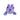 Snuggle Friends Flatties Blue And Purple Rhino Dog Toy, Puppy toys, toys for puppies, pet city