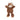 Snuggle Friends Flatties Brown Spotted Bear Dog Toy, Soft toys for dogs, Plush dog toys, pet city