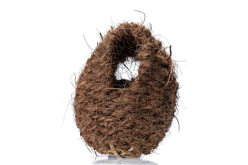 product-imageCoconut Finch Nest, Finch Nest, Nest for birds, Coconut bird nest, Pet Essentials Warehouse