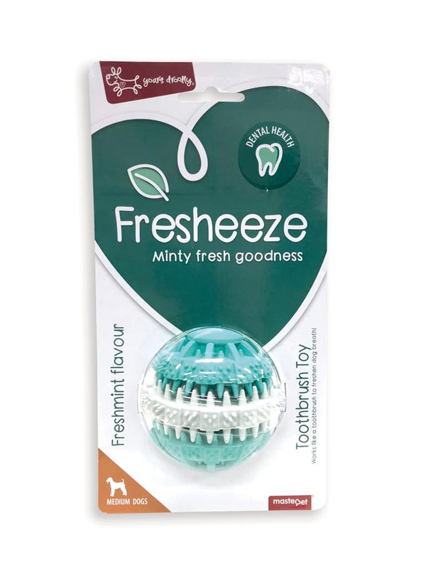 Yours Droolly Fresheeze Dental Ball Rotate