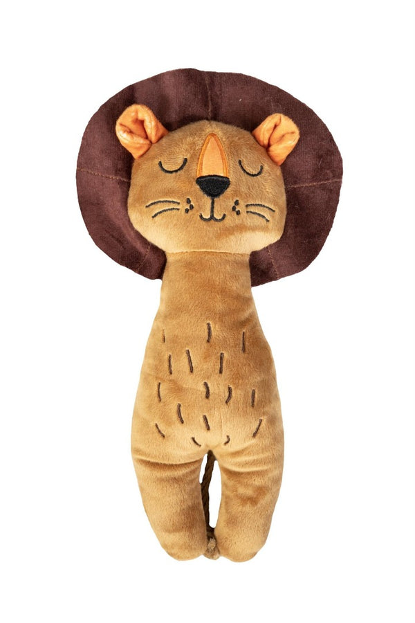 Yours Droolly Recyclies Lion Dog Toy, Recycled dog toys, pet essentials warehouse