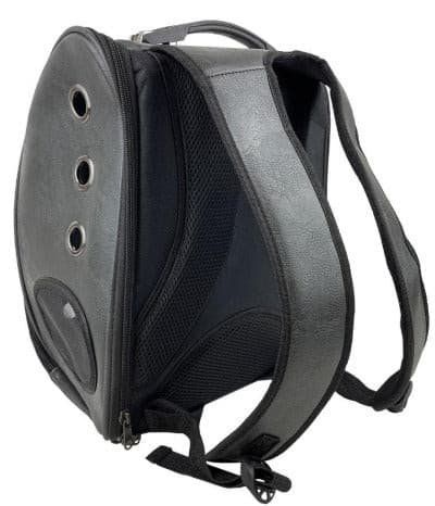Pet Carrier Backpack, Space Capsule Dog Cat Small Animals Travel Bag - Dark Grey, Backpack cat carrier with bubble window, pet essentials napier, pets warehouse, pet essentials hastings, pet carrier backpack straps