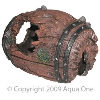 Aqua One Ornament Barrel Small, Pet Essentials Warehouse