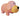 Latex Squeaky Grunter Basset Hound 11cm, Multipet, Chew Toys, Pet Essentials Warehouse.