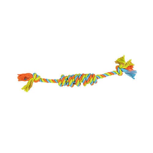 Knots of Fun Rope Bone 40cm Dog Toy - Allpet Dog Rope Toys - Mika's Ltd