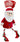 Snuggle Friends Christmas Plush Santa with Rope Legs, Snuggle Friends, Plush Toys, Pet Essentials Warehouse.