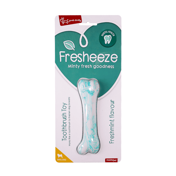 Yours Droolly Fresheeze Mint Bone Dog Toy