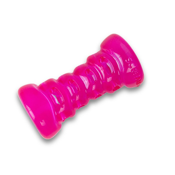 Scream Xtreme Treat Bone Pink Medium Dog toy, Pet Essentials Warehouse, Pet City