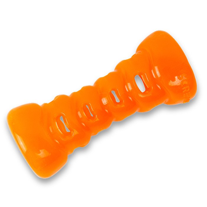 Scream Xtreme Treat Bone Orange Dog toy, Pet Essentials Warehouse, Pet City