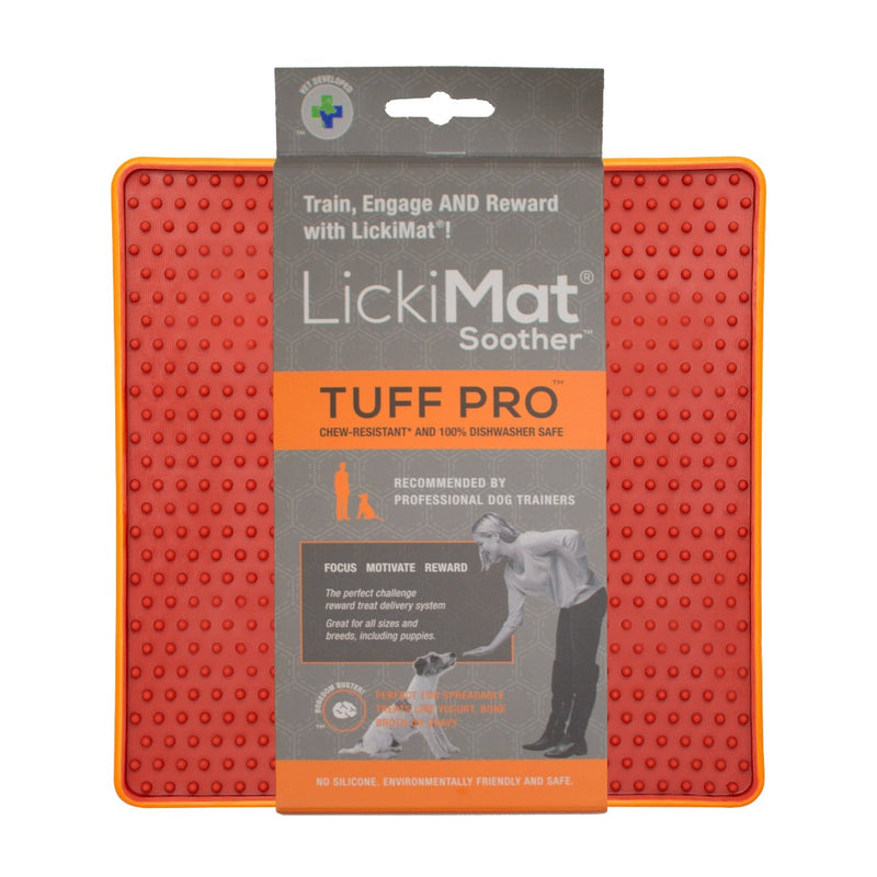LickiMat Pro Soother orange, pet essentials warehouse, petcity