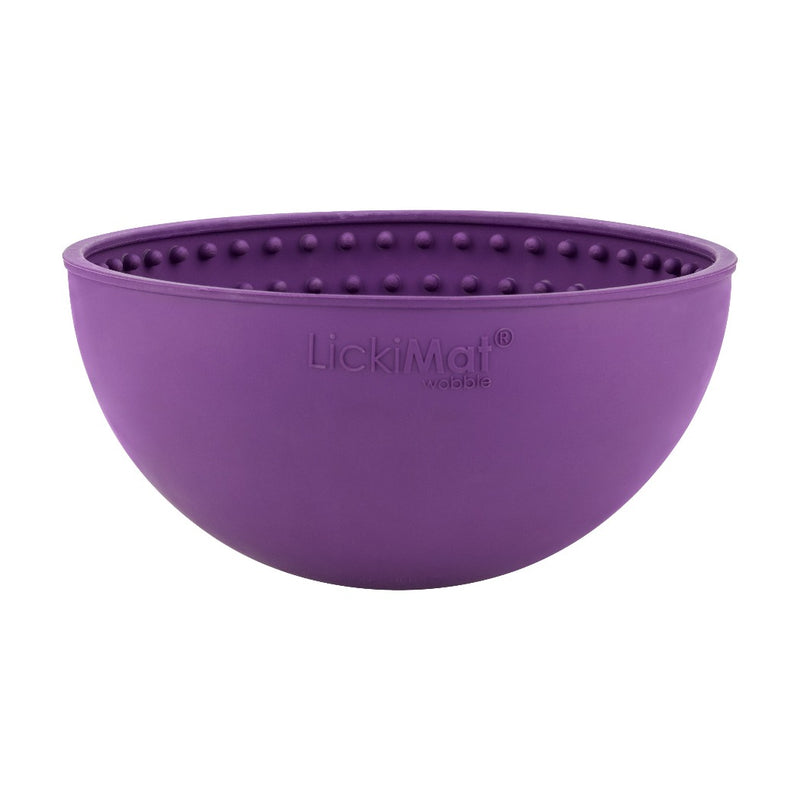 LickiMat Wobble purple with lickimat logo, pet essentials warehouse, pet city