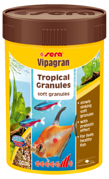 BIG BOTTLE Sera Fish FOOD: REGULAR OR NATURE Pond Granulat 1000ml