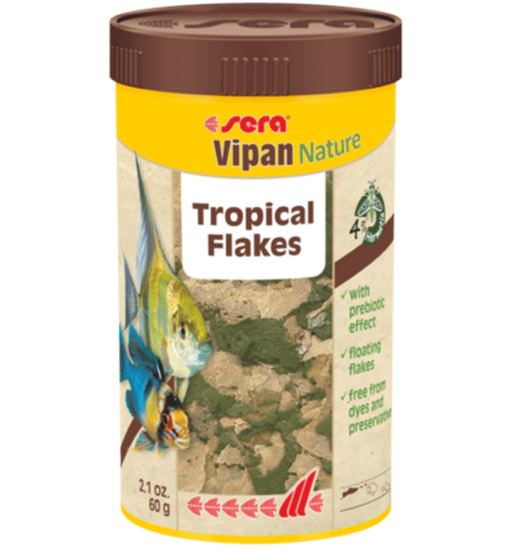 Sera Vipan  Tropical Flake Food 60g, Pet Essentials Warehouse