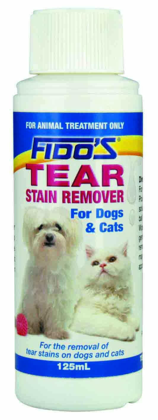 Fido s Tear Stain Remover 125ml Dog Tear Stain Remover Pet Essentials Warehouse