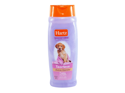 Hartz tearless puppy shampoo deals