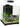 Aqua One Betta Sanctuary Glass Tank 10L Black, Aqua One, Aquatic Tanks/Bowls, Pet Essentials Warehouse.