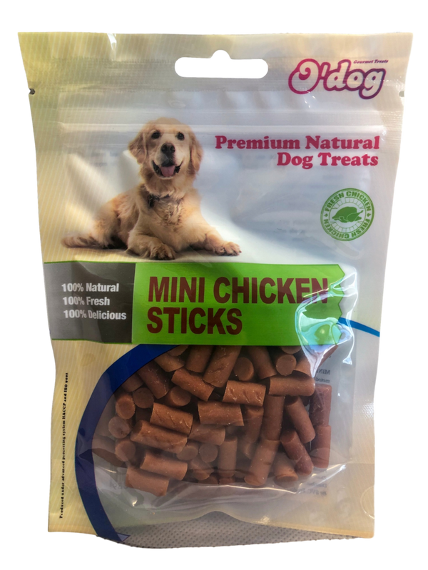 O Dog Mini Chicken Sticks 100g