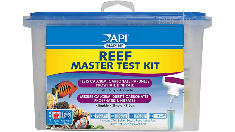 API Reef Master Test Kit, testing kit for marine salt water reef aquarium, pet essentials warehouse