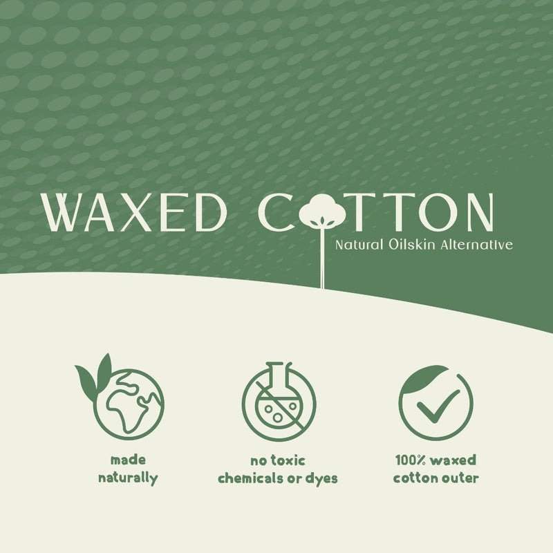 Huskimo Coat Waxed Cotton Thunder waxed cotton poster, natural cotton dog coats, pet essentials warehosue