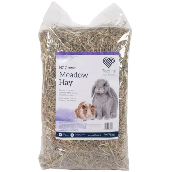 Topflite Meadow Hay, Topfilte Hay, Meadow Hay, Hay for small pets, Bunnies hay, Pet Essentials Warehouse