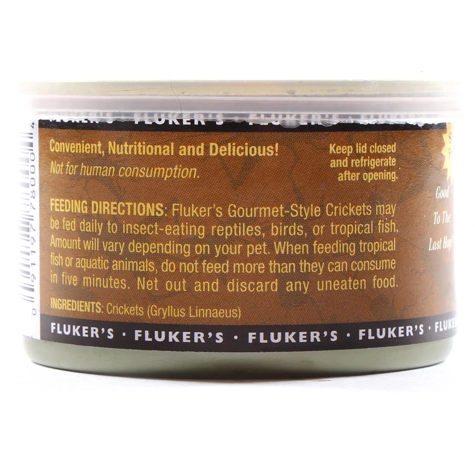 Flukers Gourmet Crickets feeding directions, Crickets for reptiles, Flukers insects for pets, Pet Essentials Warehouse
