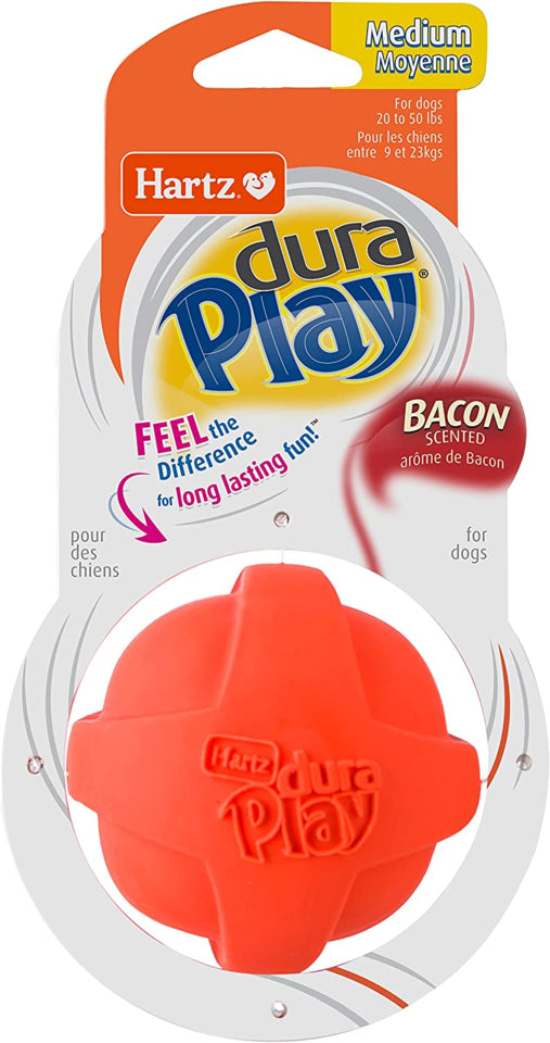Hartz Dura Play Ball Dog Toy Latex Dog Toys Pet Essentials Warehouse