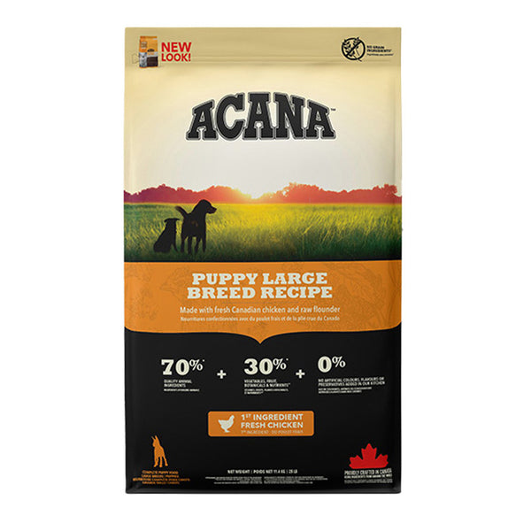 Acana Puppy Large Breed Dry Dog Food 11.4kg, pet essentials warehouse