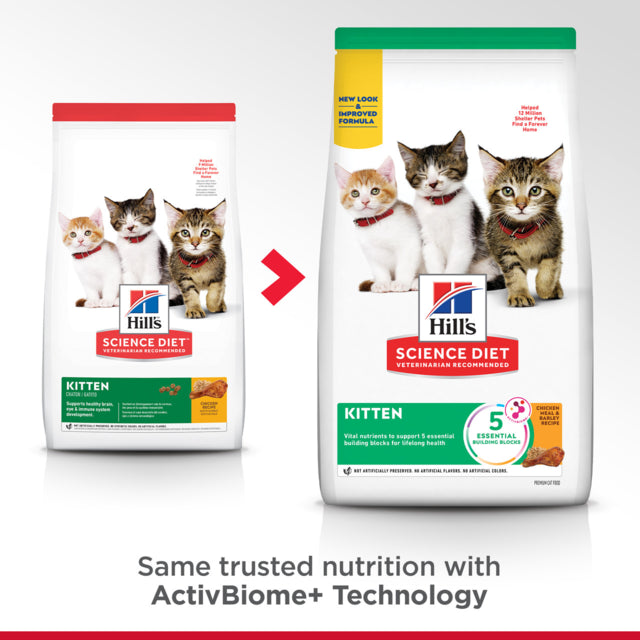 Hill's Science Diet Kitten Dry Food, Kitten food, Dry cat food, Food for kittens, Hills science diet, Pet Essentials Warehouse