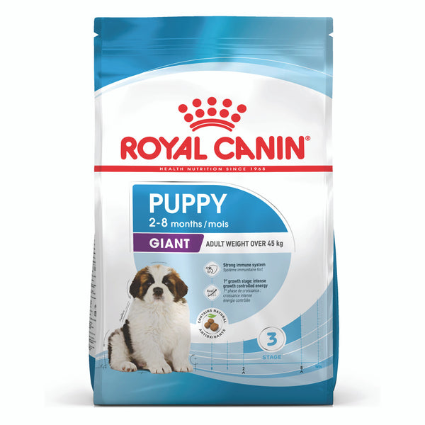 Royal Canin Giant Puppy Dry Dog Food 15kg, Pet Essentials Warehouse
