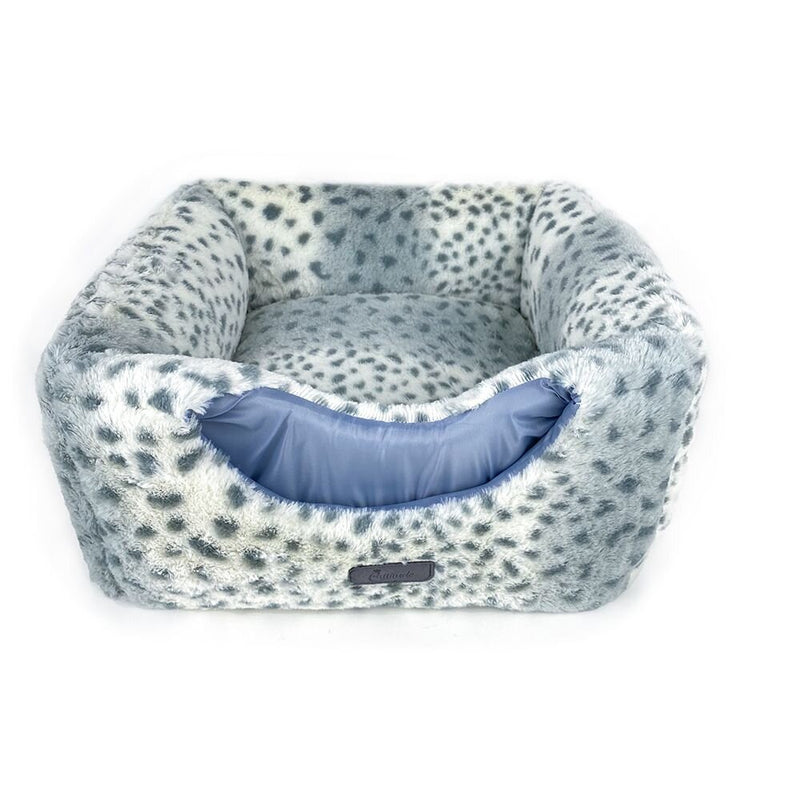 Cattitude Bed Multicube Snow Leopard Small folded, pet essentials